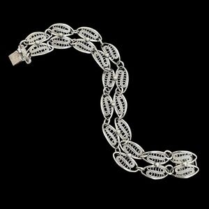 Vintage sterling silver Mexican bracelet